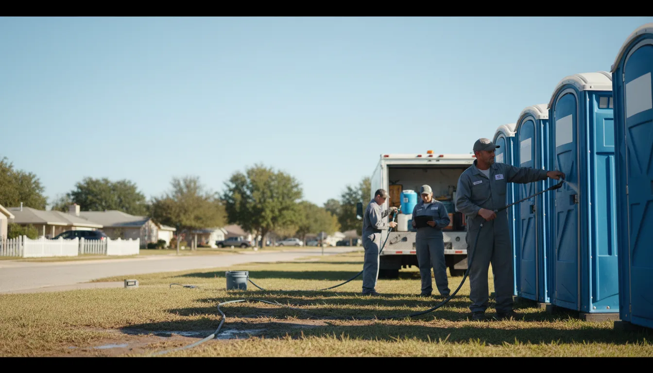 Long-Term Portable Toilet Rental in Morgan City, MS near me